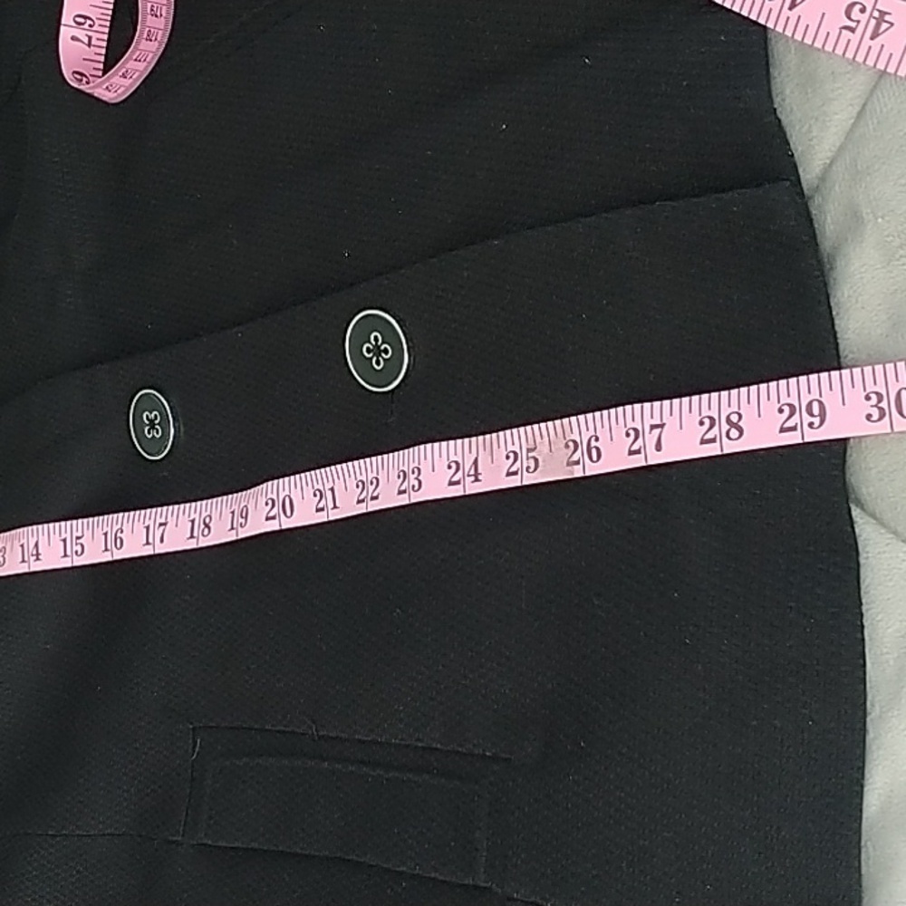 Dialogue QVC Black Woven Women's Blazer Jacket 2X - Picture 15 of 15